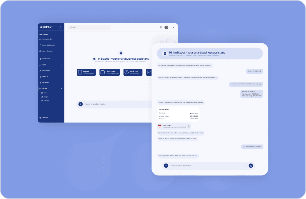 BizBot (AI Assistant)